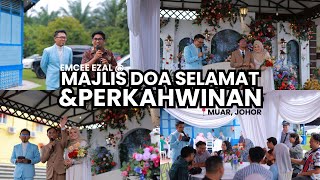 Majlis Doa Selamat amp Persandingan  OG CRAFX  Emcee Ezal rindu Muar 🤍 [upl. by Ollopa]