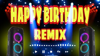 happy birthday remix 2022  happy birthday to you  happy birthday techno budots 2021 [upl. by Tebor963]