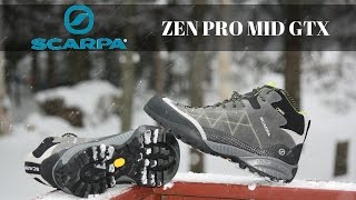 Scarpa Zen Pro Mid GTX  Tested amp Reviewed [upl. by Alexine]