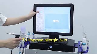 Hydradermabrasion Skin Cleaning Acne Removal Beauty Machine hydradermabrasion hydrodermabrasion [upl. by Bully]