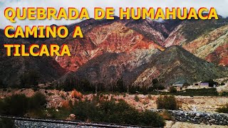 RECORRIENDO LA QUEBRADA DE HUMAHUACA ESTE PUEBLO ES HERMOSO TILCARA JUJUY [upl. by Audwin]