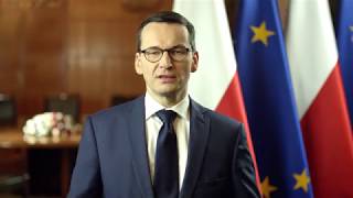 The Statement by the Prime Minister of Poland Mateusz Morawiecki [upl. by Silbahc]