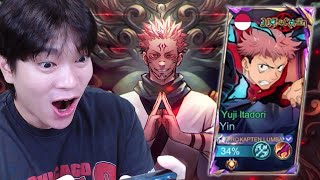 Review Skin Yin JJK Revamp Sukunanya Keren Parah Bro  Mobile Legends [upl. by Aloysius610]