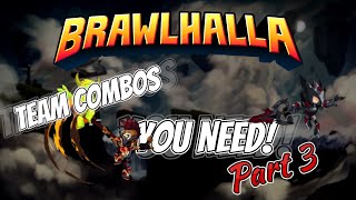 CRAZY Brynn x Barraza Team Combos You Need  Brawlhalla Tutorial [upl. by Sheeran295]