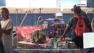 Raiatea  20 femmes enceintes evasanées après l’inondation de la maternité [upl. by Bainbrudge]