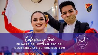 CATERINA ALVAREZ Y TINO SAAVEDRA  CAMPEONES JUNIOR 2021 DEL CL  Baile de Exhibición [upl. by Razid228]