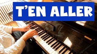 Claudio Capéo  Ten aller  Piano Cover Tutorial Accords Instrumental  PARTITION [upl. by Wulfe]