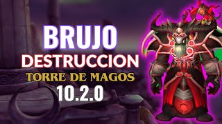 BRUJO DESTRUCCION TORRE DE MAGOS DRAGONFLIGHT 1020 [upl. by Einnov53]