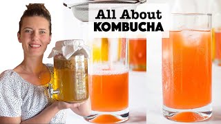 All About Kombucha  Complete Guide to growing a SCOBY brewing Kombucha  second fermentation [upl. by Magavern430]