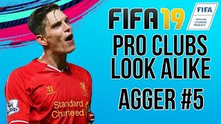 DANIEL AGGER LOOK ALIKE  FIFA19 PRO CLUBS [upl. by Eadahc165]