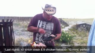 How to use the Weber Go Anywhere BBQ [upl. by Bobseine899]