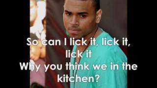 Chris Brown  Invented Head WLyrics [upl. by Roehm]