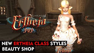 Ertheia Class Beauty Shop Preview  Lineage2Ertheia [upl. by Naahsar990]