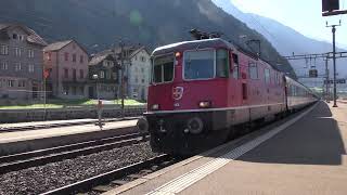 SBB  Switzerland  Erstfeld  August 2015 [upl. by Cordey]