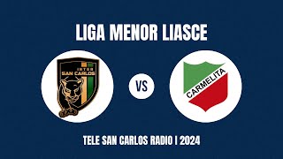 🔴 EN VIVO 🔴  Partido Liga Menor U17  Inter San Carlos vs AD Carmelita  Torneo LIASCE [upl. by Arualana]