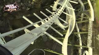 Heide Park Resort Wing Coaster Onride Video official [upl. by Everard245]