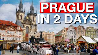 The Best 48 Hours In Prague  Musttry Restaurants Included [upl. by Dranoc259]