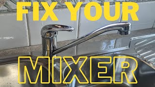 DIY Tutorial Repairing a Dripping Mixer Tap [upl. by Aisayt99]