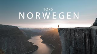 Die 5 schönsten Orte  Norwegen Roadtrip Hotspots amp Geheimtipps [upl. by Latrell]