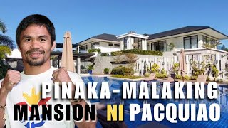 ang PINAKAMALAKING Mansion ni Manny Pacquiao  Latest  🇩🇪 amp 🇵🇭 [upl. by Turley]