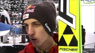 Gregor Schlierenzauer im Interview  Harrachov 03022013 [upl. by Decato]