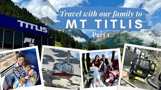 Train and cable car to Mt Titlis Part 1  Lucerne  Engelberg  Switzerland  July 2024 [upl. by Duhl]