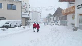 AMAZING SNOW  Obergurgl Skiing 2018  Christmas Time [upl. by Eiuqcaj]