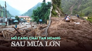 Mù Cang Chải tan hoang sau mưa lớn sạt lở làm hai cháu bé tử vong [upl. by Jurgen]