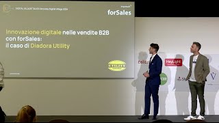 Innovazione digitale nelle vendite B2B con forSales il caso Diadora Utility [upl. by Johanna]