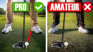 BALL POSITION PRO VS AMATEUR [upl. by Shir]