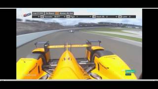 Fernando Alonso Leader after 37 laps Indy 500 [upl. by Niliram729]