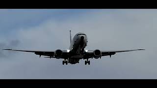 P8A Poseidon Submarine Hunter Touch and Go [upl. by Klemm967]