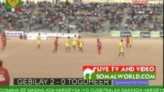 Gabilay vs togdheer Ciyaaraha somaliland 2013 [upl. by Akimaj]