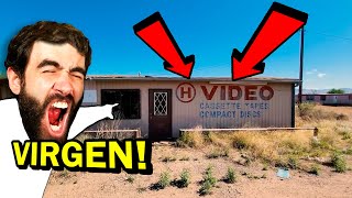 TIENDA ABANDONADA con JUEGOS RETRO en medio DEL DESIERTO [upl. by Katlin814]