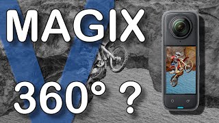 Magix Video Deluxe • 360° Videos Schneiden • Tutorial • deutsch • Insta 360 X4 [upl. by Ydok]