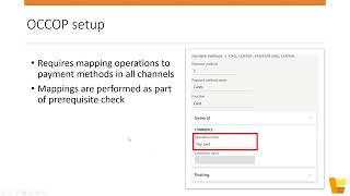 Dynamics 365 Commerce  Omni Channel Payment Configuration [upl. by Backler626]