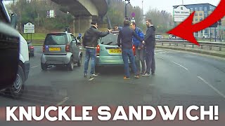 UNBELIEVABLE UK DASH CAMERAS  Road Rage Man Gets Punched in Face Dangerous Drivers Overtake 82 [upl. by Ayaj]