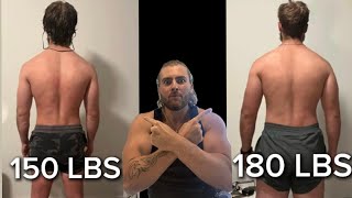 HOW MY CLIENT NIC BULKED UP 30 LBS THIS SUMMER [upl. by Marijn]