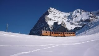 Gletscherwunder Jungfraubahn  Eine Legende wird hundert Jahre alt [upl. by Nuavahs67]