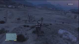 GTA V Stealing amp Keeping the Attack Chopper YOUR MINE NOW [upl. by Llevrac997]