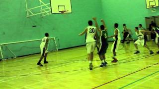 Harrow High Basketball HHS v Lampton 18th January 12 [upl. by Paradies]