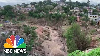 More Than 340 Dead In South African Flood [upl. by Merrielle55]