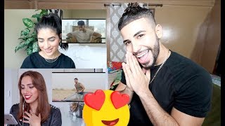 REACTING TO ARAB GIRLS REACTING TO WAYNAK MUSIC VIDEO [upl. by Nalo]