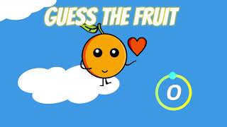 guess the fruits  guess games  fruits name  fun games  brain games [upl. by Tabby164]