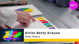 COLOR THEORY  ARTIST BETTY KRAUSE [upl. by Lontson958]