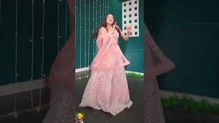 dance lehenga bollywood wedding fashion punjabisong song music ytshorts viralvideoll [upl. by Maxima]