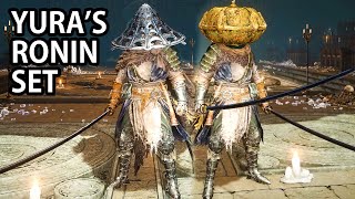 ELDEN RING  YURAS RONIN SAMURAI ARMOR SET EASY ACCESS LOCATION ZAMOR RUINS [upl. by Lugar]