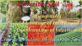 What Is Laterite Soil Advantage Disadvantage Of Laterite Soilcbse ncert icse geography shajila [upl. by Bertasi]