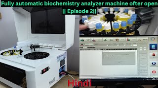 Fully automatic biochemistry analyzer machine ofter open Episode 2 biochemistry analyzer machine [upl. by Ardeahp]