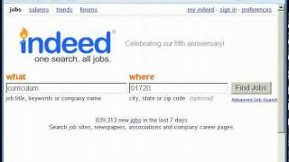 Tips for Using the Indeed Job Search Engine [upl. by Onaled]